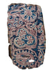 2062 Antique Indian Trade Textile Toraja Fragment - Indigo flowers