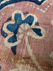2063 Fragment Toraja textile du commerce indien antique - Fleurs indigo