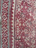 2064 Antiker indischer Textil-Patola-Druck, Toraja-Fragment