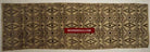 207 Semi-Antique Brown White Pilih Weaving from Borneo - SOLD-WOVENSOULS-Antique-Vintage-Textiles-Art-Decor