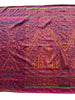 2070 Tissu de bateau antique en soie cambodgienne Ikat Pidan Ikat