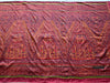 2070 Tissu de bateau antique en soie cambodgienne Ikat Pidan Ikat
