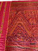 2070 Tissu de bateau antique en soie cambodgienne Ikat Pidan Ikat