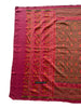 2071 Old Cambodian Khmer Ikat Silk Sampot w Green