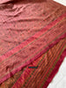 2071 Old Cambodian Khmer Ikat Silk Sampot w Green