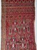 2073 Antique Iban Pua Sungkit Textile - Superb Red