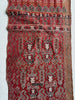 2073 Antique Iban Pua Sungkit Textile - Superb Red