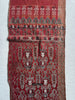 2073 Antique Iban Pua Sungkit Textile - Superb Red