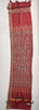 2073 Antique Iban Pua Sungkit Textile - Superb Red