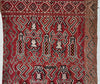 2073 Antique Iban Pua Sungkit Textile - Superb Red