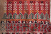2073 Antique Iban Pua Sungkit Textile - Superb Red