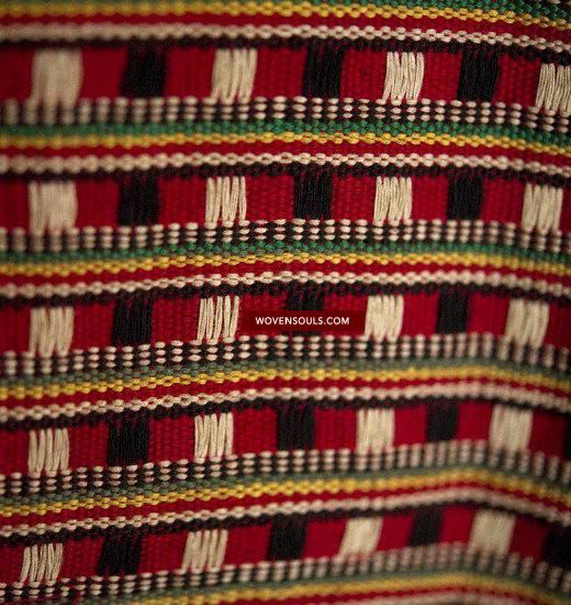 209 Woven Pilih Bidang Dayak Skirt from Borneo-WOVENSOULS-Antique-Vintage-Textiles-Art-Decor