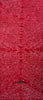 2091 Bandhani-Batikschal aus roter Seide