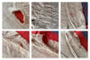 2094 Fragment eines alten Pashmina-Schals