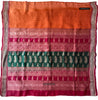 2108 Vintage Chanderi Sari Pallu Dekotextil – Orange