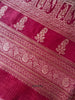 2108 Vintage Chanderi Sari Pallu Dekotextil – Orange