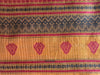 2109 Vintage Chanderi Sari Pallu Dekotextil – Blau