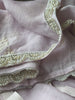 2114 Transparente Chanderi-Stola / Schal – Lavendel