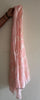 2115 Sheer Chanderi Stole / Shawl / Sarong / Wrap - Peach / Salmon