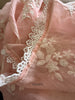 2115 Sheer Chanderi Stole / Shawl / Sarong / Wrap - Peach / Salmon