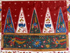2129 Vintage Batik Textile Shawl