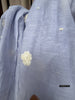 2131 Sheer Chanderi Mulmul Stole / Shawl / Sarong / Wrap - Baby Blue