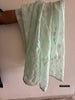 2133 Sheer Chanderi Mulmul Stole / Shawl / Sarong / Wrap - Ice Blue