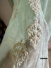 2133 Sheer Chanderi Mulmul Stole / Shawl / Sarong / Wrap - Ice Blue