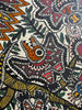 2137 Peinture d'art traditionnel Mithila - Soleil et Lune