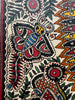 2137 Peinture d'art traditionnel Mithila - Soleil et Lune