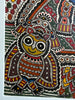 2138 Peinture d'art traditionnel Mithila - Les trois déesses puissantes
