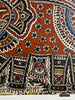 2138 Peinture d'art traditionnel Mithila - Les trois déesses puissantes