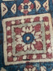 2172 Pair Antique Indian Trade Textile  Patola Print Toraja Fragment - Indigo