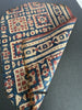 2172 Pair Antique Indian Trade Textile  Patola Print Toraja Fragment - Indigo
