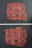 COMING SOON Antique Indian Trade Textile Red Floral Print Pair