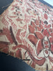 2174 Antique Indian Trade Textile  Print Toraja Fragment - Earth shades