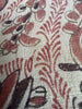 2174 Antique Indian Trade Textile  Print Toraja Fragment - Earth shades
