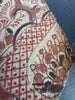 2174 Antique Indian Trade Textile  Print Toraja Fragment - Earth shades