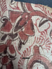 2174 Antique Indian Trade Textile  Print Toraja Fragment - Earth shades