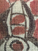 2174 Antique Indian Trade Textile  Print Toraja Fragment - Earth shades