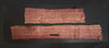 2175 Pair - Antique Indian Trade Textile  Print Toraja Fragment - Border Bands