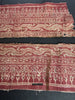2175 Pair - Antique Indian Trade Textile  Print Toraja Fragment - Border Bands