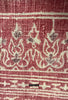 2175 Pair - Antique Indian Trade Textile  Print Toraja Fragment - Border Bands