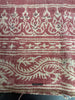 2175 Pair - Antique Indian Trade Textile  Print Toraja Fragment - Border Bands