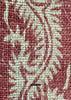 2175 Pair - Antique Indian Trade Textile  Print Toraja Fragment - Border Bands