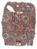 2176 Antique Indian Trade Textile Blue & Red Fragment - Large