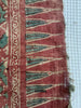 2179 Antique Indian Trade Textile  Patola print Fragment - Green