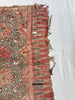 2179 Antique Indian Trade Textile  Patola print Fragment - Green