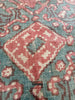 2179 Antique Indian Trade Textile  Patola print Fragment - Green
