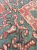 2179 Antique Indian Trade Textile  Patola print Fragment - Green